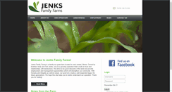 Desktop Screenshot of jenksfamilyfarms.com